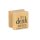 Zwergenstoffe Textstempel «ich denk an dich»