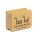 Zwergenstoffe Spruchstempel «lass los! lebe - liebe - lache»