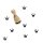 Zwergenstoffe Ministempel 14 mm – Krone mit Herz