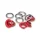 Prym 20 Stk Ösen und Scheiben 11 mm – Rot