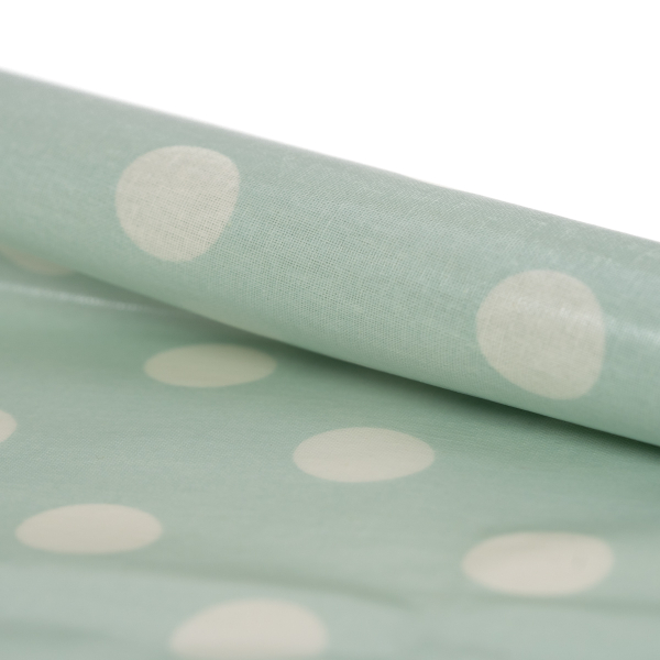 Au Maison Wachstuch Giant Dots Turquoise 30x70cm Stück
