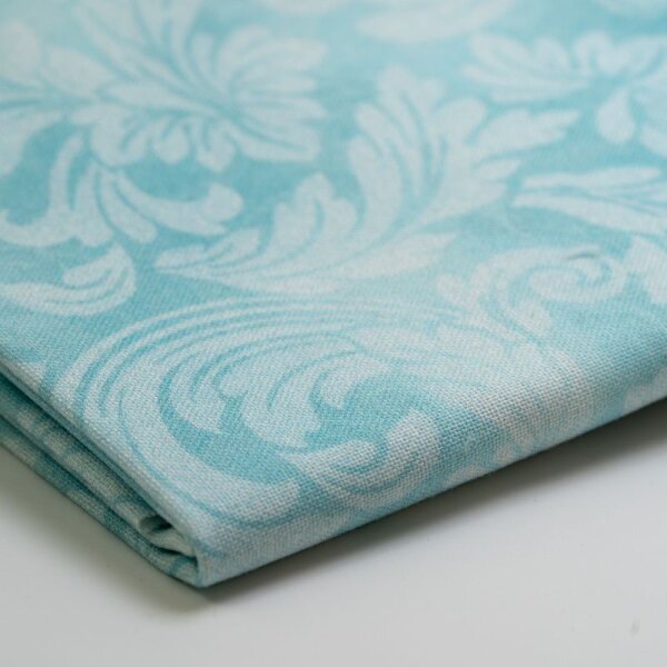 Fat Quarter 45x55 cm La Vie en Rose Allure Türkis