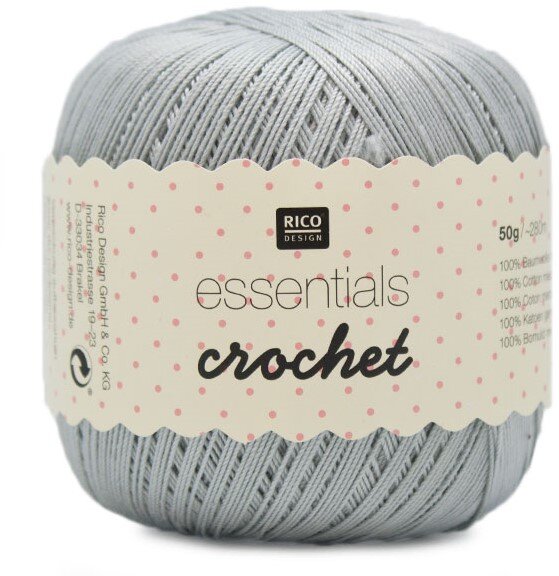 Rico Essentials Crochet Mausgrau