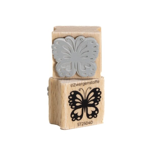 Zwergenstoffe Stempel – Schmetterling