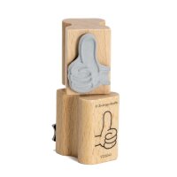 Zwergenstoffe Motivstempel "Daumen hoch"