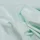 Fat Quarter Baumwolle Quilters Linen Mint 45x55 cm