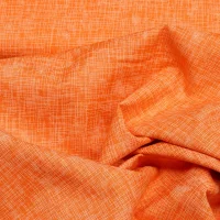 Fat Quarter Baumwolle Quilters Linen Orange 45x55 cm