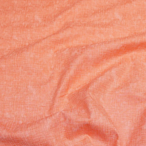 Fat Quarter Baumwolle Quilters Linen Koralle 45x55 cm
