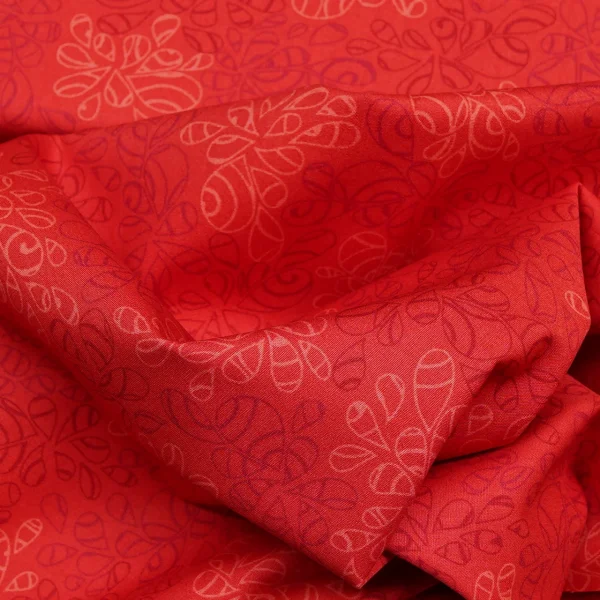 Fat Quarter Baumwolle Nature Elements – Burgundy