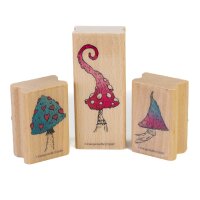 Zwergenstoffe Fliegenpilz Stempel – Schnörkelpilz