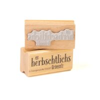 Zwergenstoffe Herbststempel «es herbschtlichs...
