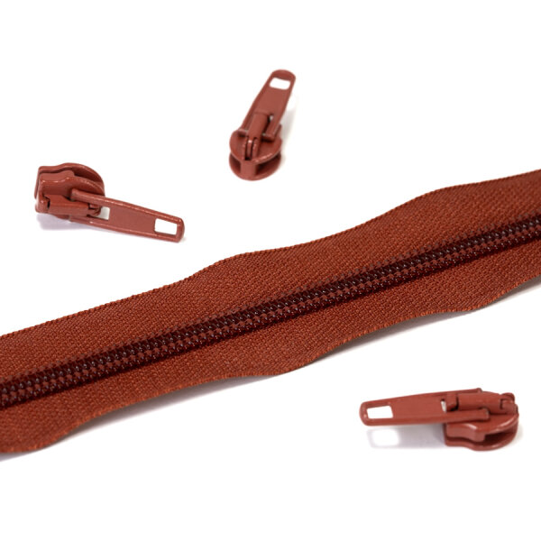 riri 6mm Reissverschluss schieber – Rehbraun