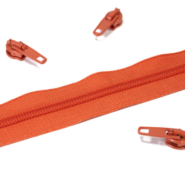 riri 6mm Reissverschluss schieber – Dunkelorange