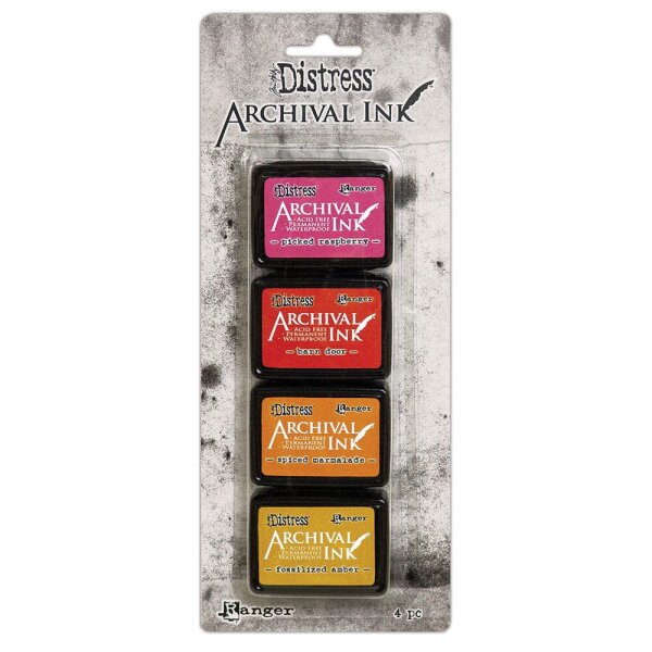 Stempelkissen Ranger Tim Holtz Distress Archival Ink Mini Pad Kit #1