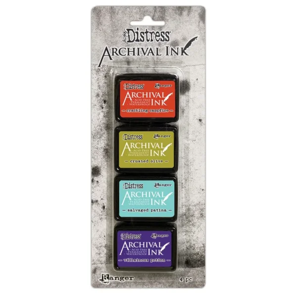Stempelkissen Ranger Tim Holtz Distress Archival Ink Mini Pad Kit #5