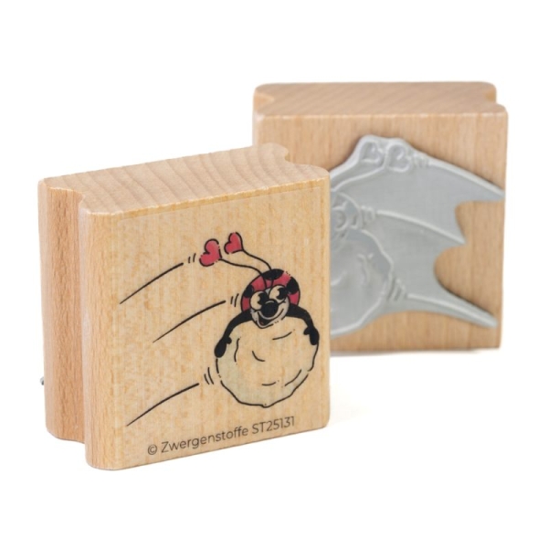 Zwergenstoffe Motivstempel Käferbande "Schneeball"