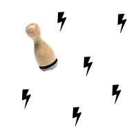Zwergenstoffe Ministempel 14 mm – Blitz