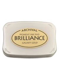 Archival Ink Pad Brilliance - Galaxy Gold