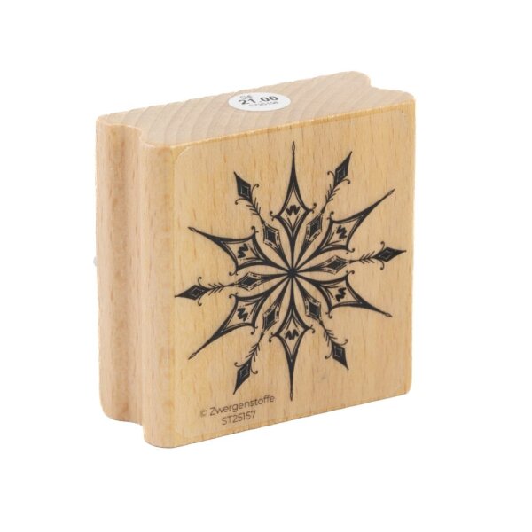 Zwergenstoffe Mandala Stempel – Doppelherz