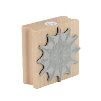 Zwergenstoffe Mandala Stempel – Doppelherz