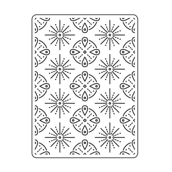 Darice Prägefolder - Tribal