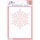 Nellies Choice Schablone A6 (10 x 15 cm) – Snow Crystal