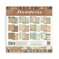 Stamperia Scrapbooking Block 12x12 inch - Alter Ego Background Selection