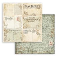 Stamperia Scrapbooking Block 12x12 inch - Alter Ego Background Selection