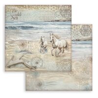 Stamperia Scrapbooking Block 12x12 inch - Silent Sea