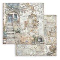 Stamperia Scrapbooking Block 12x12 inch - Silent Sea