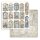 Stamperia Scrapbooking Block 12x12 inch - Silent Sea