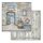 Stamperia Scrapbooking Block 12x12 inch - Silent Sea