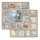 Stamperia Scrapbooking Block 12x12 inch - Silent Sea