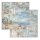 Stamperia Scrapbooking Block 12x12 inch - Silent Sea