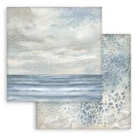 Stamperia Scrapbooking Block 12x12 inch - Silent Sea Background Selection