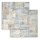 Stamperia Scrapbooking Block 12x12 inch - Silent Sea Background Selection