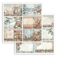 Stamperia Scrapbooking Block 12x12 inch - The Owls House
