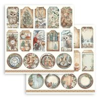 Stamperia Scrapbooking Block 12x12 inch - The Owls House