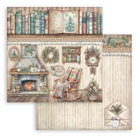 Stamperia Scrapbooking Block 12x12 inch - The Owls House