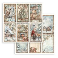 Stamperia Scrapbooking Block 12x12 inch - The Owls House