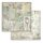 Stamperia Scrapbooking Block 12x12 inch - Herbarium Silvae Background Selection