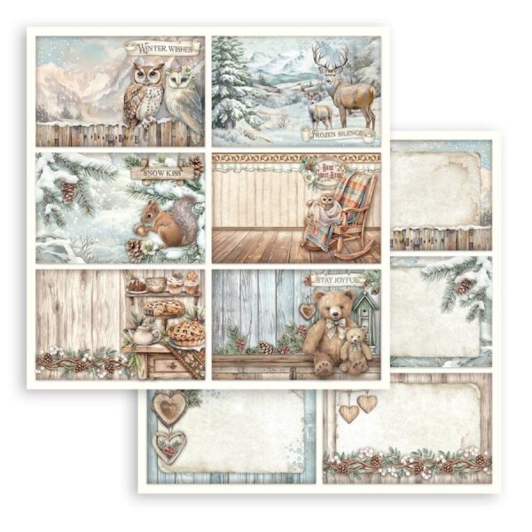 Stamperia Design Papier - The Owls House Postcards