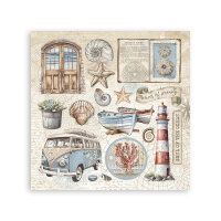 Stamperia Sticker Set - Silent Sea