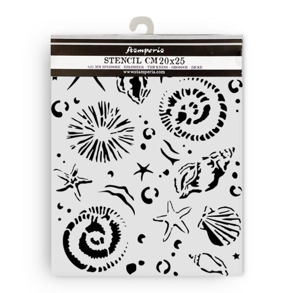 Stamperia Schablone - Silent Sea Starfish 20x25cm
