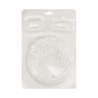 Stamperia Soft Mould A5 - Silent Sea Wave