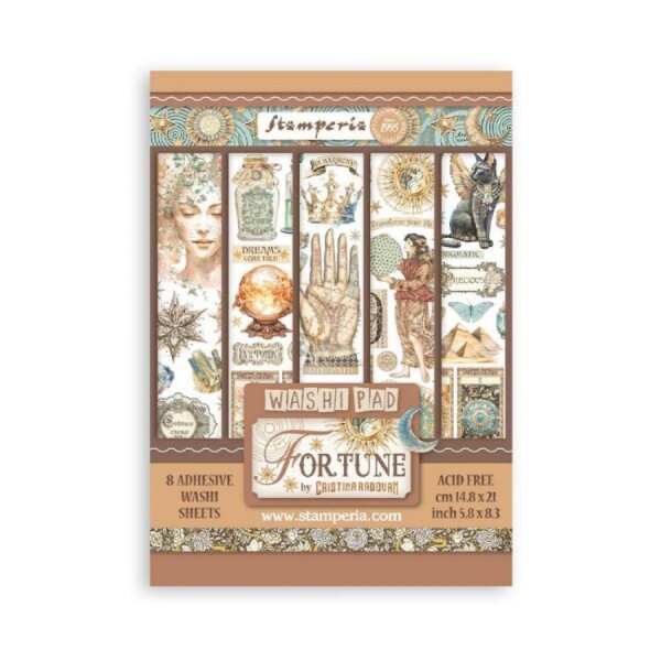 Stamperia Washi Pad - Fortune