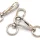 Karabiner für 12mm Band - Silber