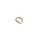 D-Ring für 10 mm Band - gebürstetes Gold