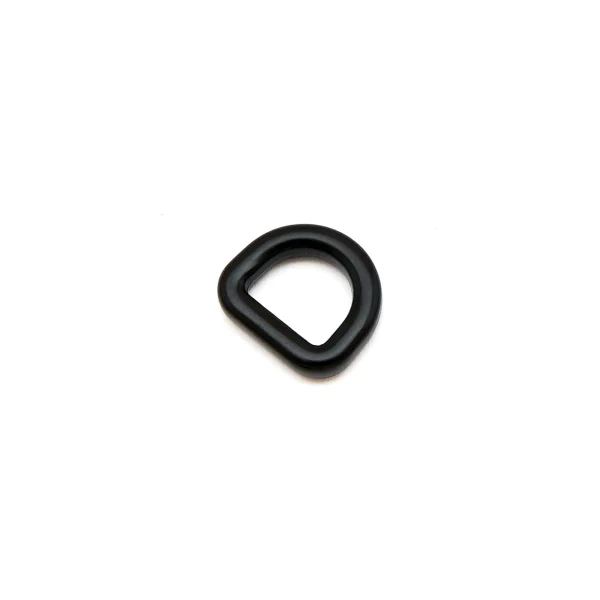 D-Ring für 12mm Band - schwarz matt