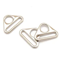 O-Ring mit Steg für 20mm Band Silber